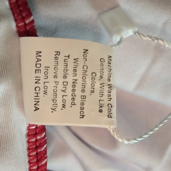 YOU DI AN One Piece Wine Red Swimsuit Ruched Women size 3XL - Picture 11 of 13